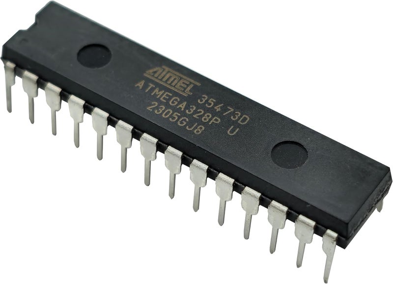 QUAINTBYTE 2 PCS ATmega328P-PU Microcontroller, 8-bit, with Bootloader Compatible with Arduino,DIP-28 - Image 2